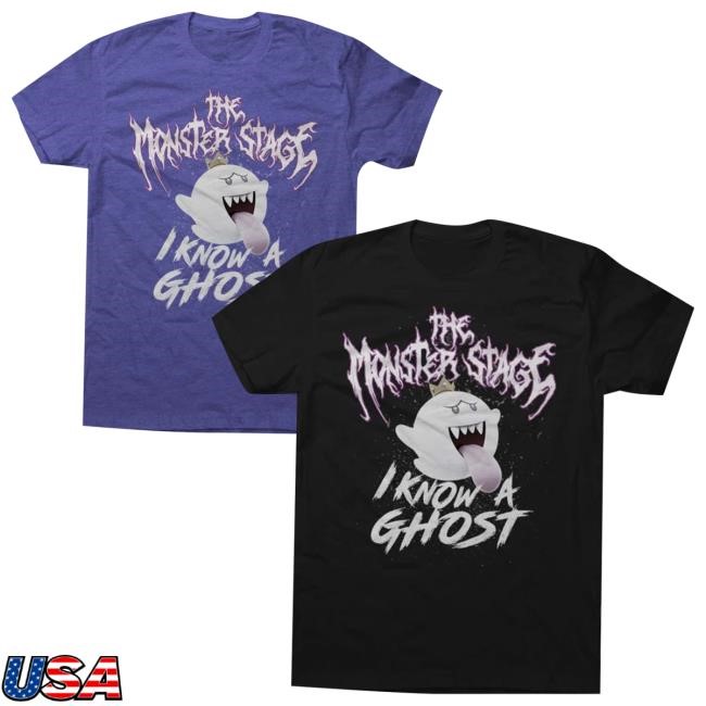 The Monster Stage Merch Store I Know A Ghost Tank Top