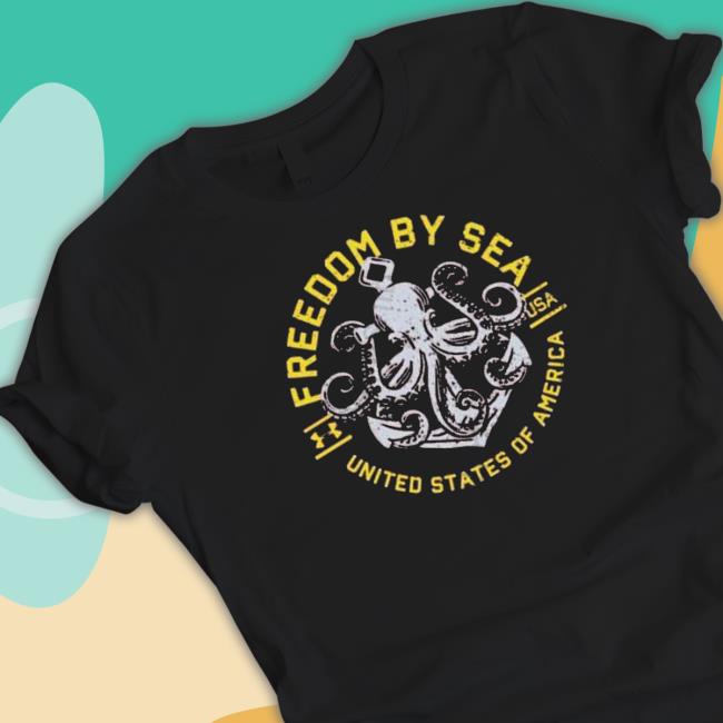 Top Freedom By Sea Usa 2023 Crewneck Sweatshirt