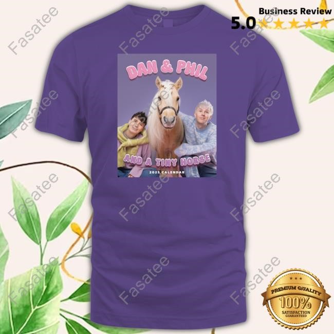 Danandphilshop Dan And Phil And A Tiny Horse 2025 Crewneck Sweatshirt