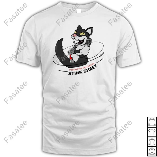 TheStinkSheet Podcast Psy Op Division Stink Sheet Long Sleeve T-Shirt