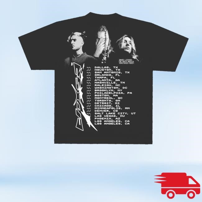 Chaseatlantic Merch Lost In Heaven Dateback Shirts