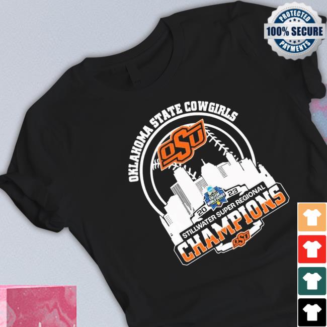 Oklahoma State Cowboys 2023 Stillwater Super Regional Champions Sweatshirt