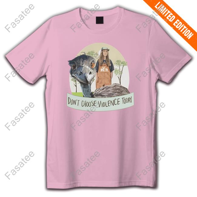 Knuckle Bump Farms Store Don't Choose Violence Today New Shirt Don't Choose Violence Today T Shirt