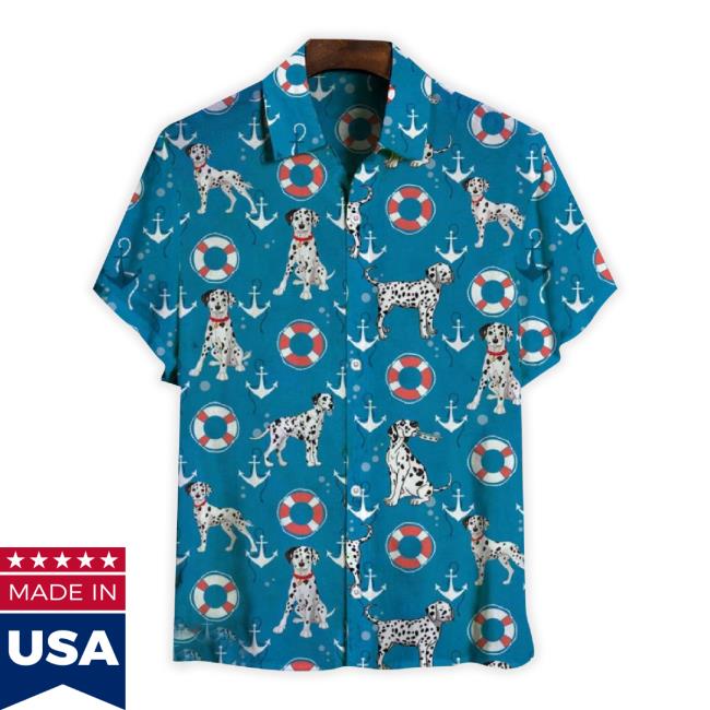 Dalmatian Tropical Hawaiian t-shirt, hoodie, tank top, sweater and long sleeve t-shirt V1 Gift For Men And Women, Pet Lover