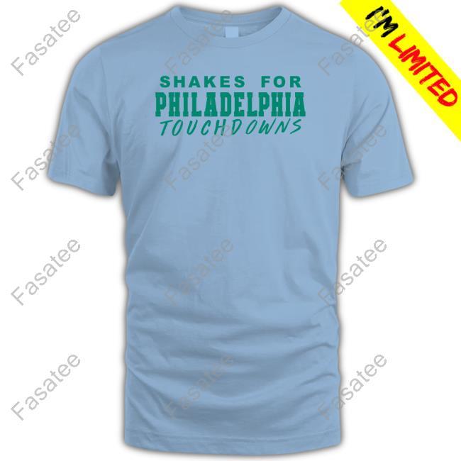 Paige Spiranac Wearing Shakes For Philadelphia Touchdowns T Shirts