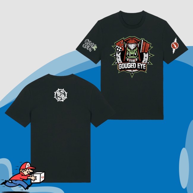 Official Warhammer Merch Blood Bowl The Gouged Eye Team Crewneck Sweatshirt