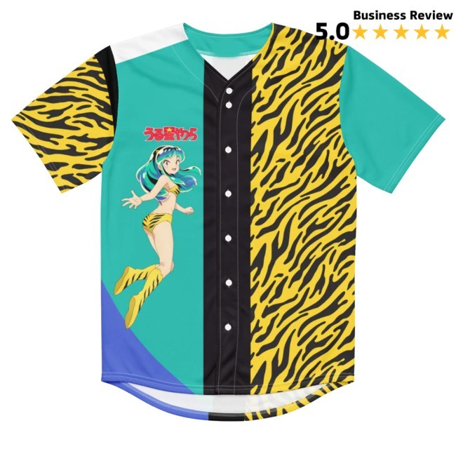 Trending Viz Shop Merch Urusei Yatsura Lum Baseball Jersey Shirt