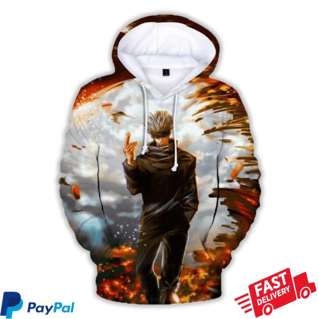 Jujutsu Kaisen Anime Streetwear 3D Printed Fashion Shirts