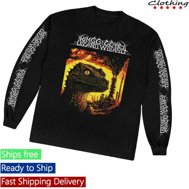 King Gizzard And The Lizard Wizard Dawn Of Eternal Night Longsleeve T Shirts