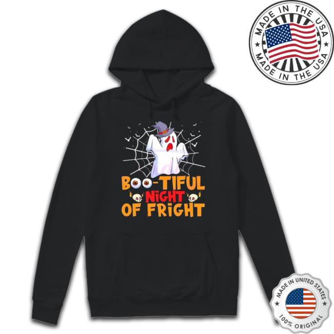 Bootiful Night Of Fright Funny Halloween Spooky Sweatshirt Bootiful Night Of Fright Funny Halloween Spooky Tank Top