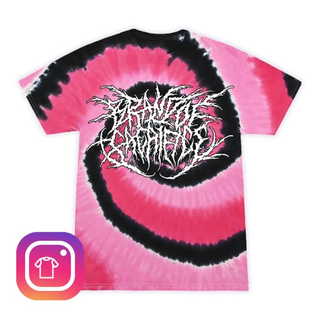 Official Brand Of Sacrifice Merch Store Exodus Pink Swirl Tie Dye Hoodie Sweatshirt Brandofsacrifice Shop