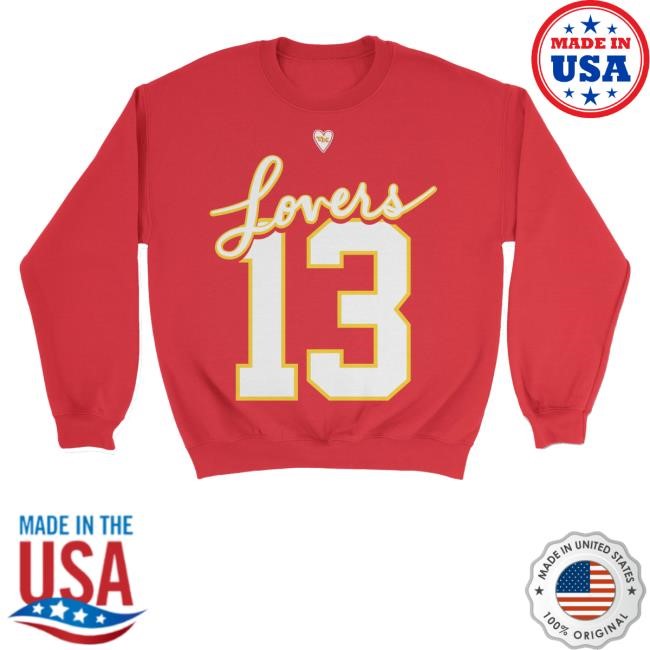 The Lost Bros Merch Lovers Jersey T-Shirt Red