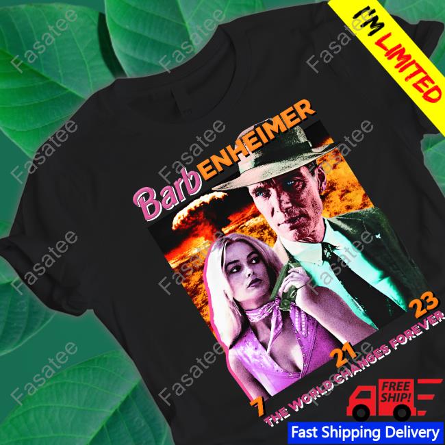 Thegoodshirts Barbenheimer The World Changes Forever shirt