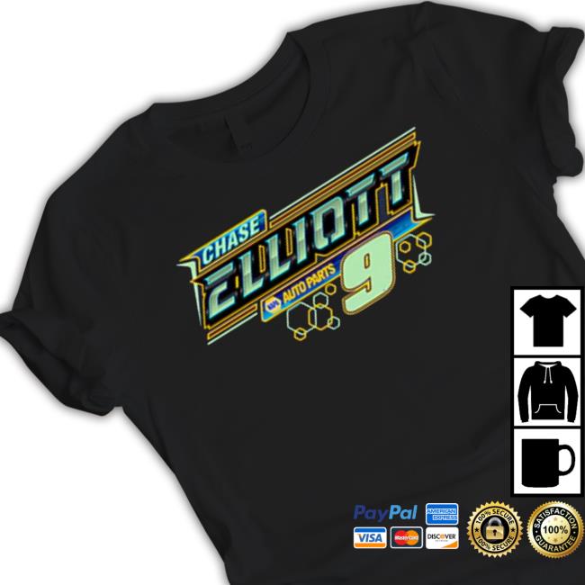 Chase Elliott Merch Glow In The Dark shirt