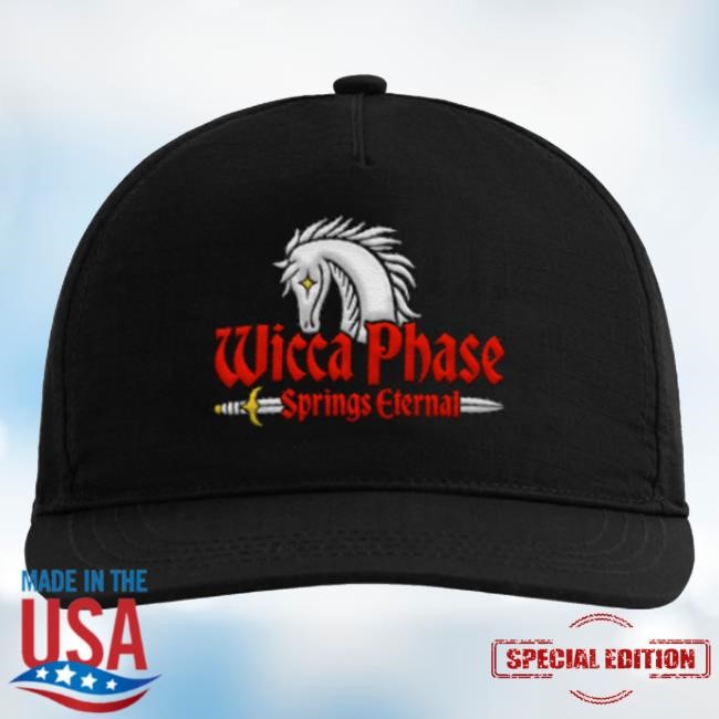 Wicca Phase Springs Eternal Fantastic Horse Twill Cap