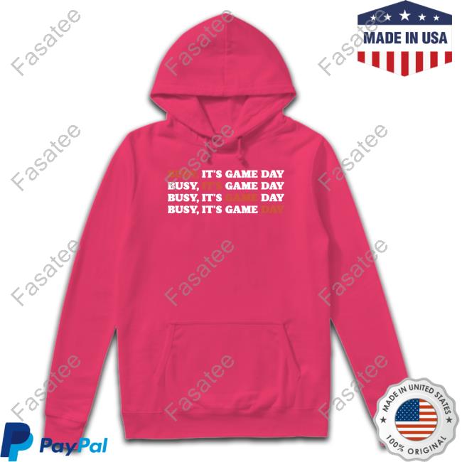 Christineee Busy, It's Game Day Hoodie
