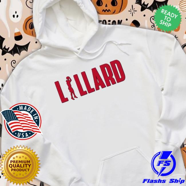 Official Portland Basketball Damian Lillard Tee Shirt