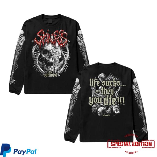 Original Skinless The Optimist Black Sweatshirt