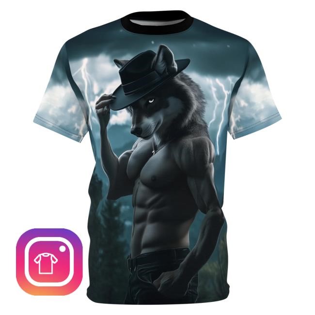 Not Safe For Wear Mysterious Wolf All-Over Print T Shirt,Hoodie,Sweatshirt