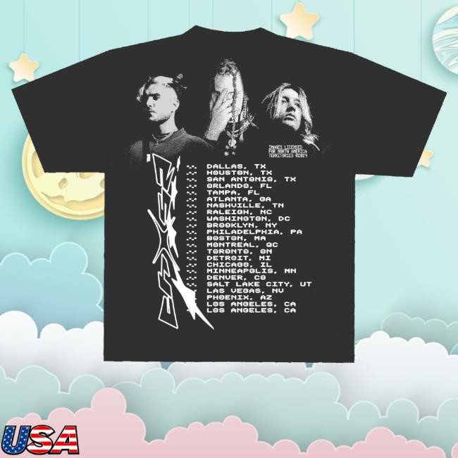 Official Chase Atlantic Merch Lost In Heaven Dateback Classic Shirt