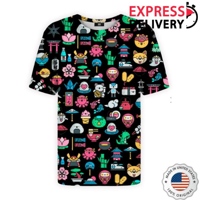 Mrgugu Japanese Pattern Shirts