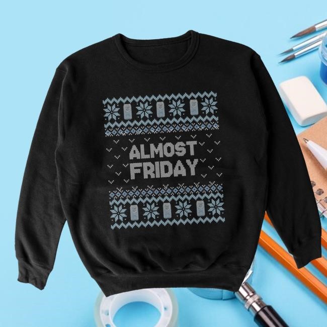 Official Almost Friday Merch Almost Friday Holiday Shirt