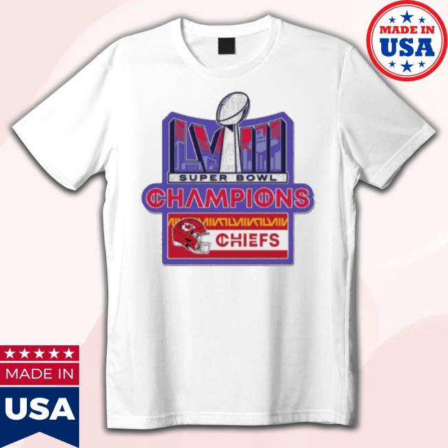 Trending Kansas City Chiefs Souvenir Super Bowl Lviii Champions T-Shirt