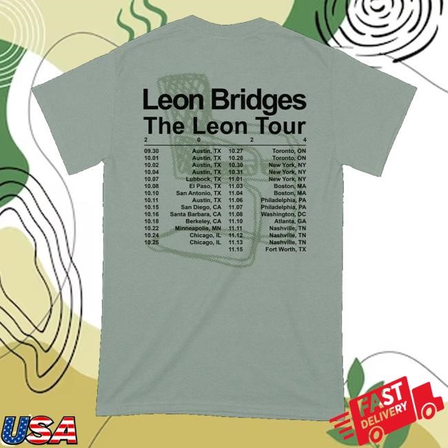Leon Bridges Chair - The Leon Tour T-Shirt Leon Bridges Official Store