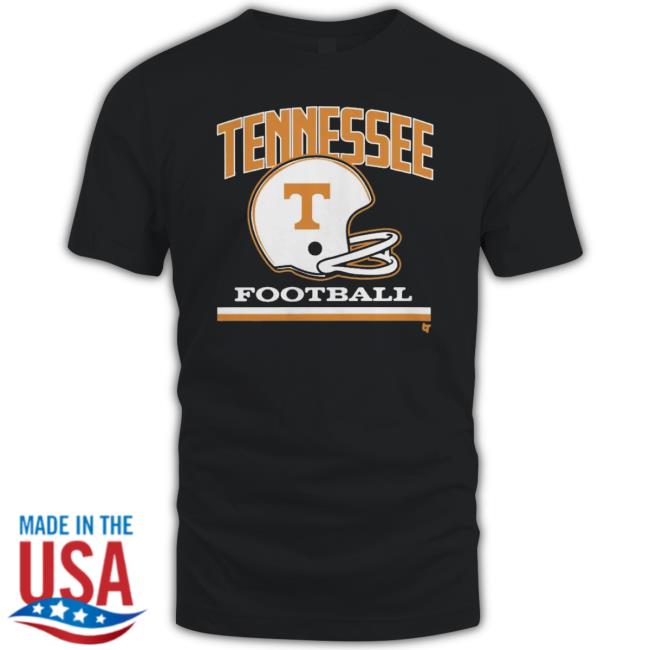 Tennessee Vintage Football Helmet Shirt Utk Licensed Breakingt