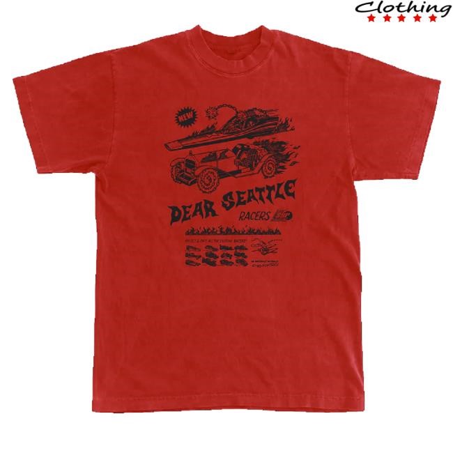 Official Merch Jungle Merch Dear Seattle Racers Shirt