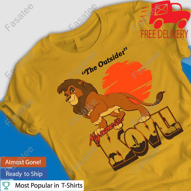 Simba's Pride Kovu The Outsider My Name Is Kovu Long Sleeve