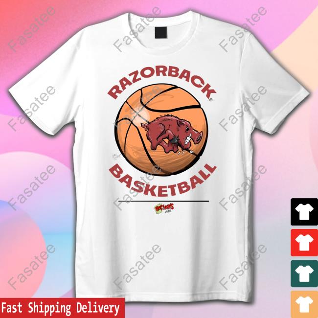 Eric Musselman Wearing Razorback Basketball Tee