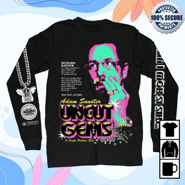 Official Studiohouse Designs Uncut Gems Long Sleeve New Shirt