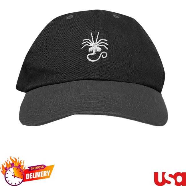 The Cult Of Cult Merch Aliens Facehugger Trucker Hat