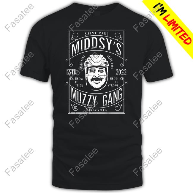 Minnesota Wild Sotastick Middsy's Muzzy Gang Tee Hockey Lodge Merch