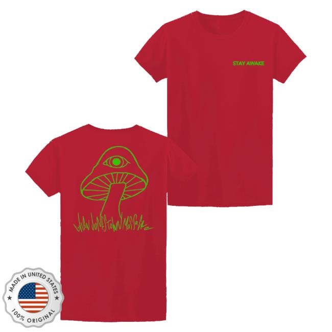 Official Lo-Fi Merch The Brian Jonestown Massacre Stay Awake T-Shirt, Hoodie, Tank Top, Sweater And Long Sleeve T-Shirt Red