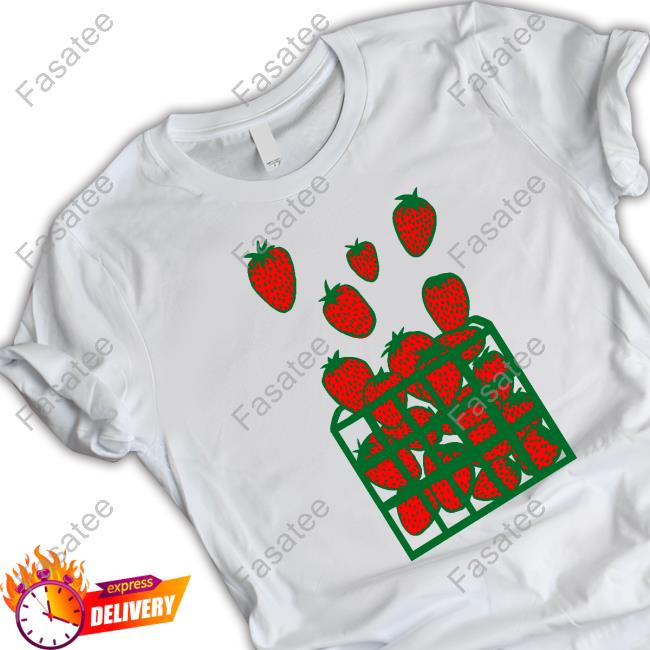 Strawberry Basket Screen Print Tee