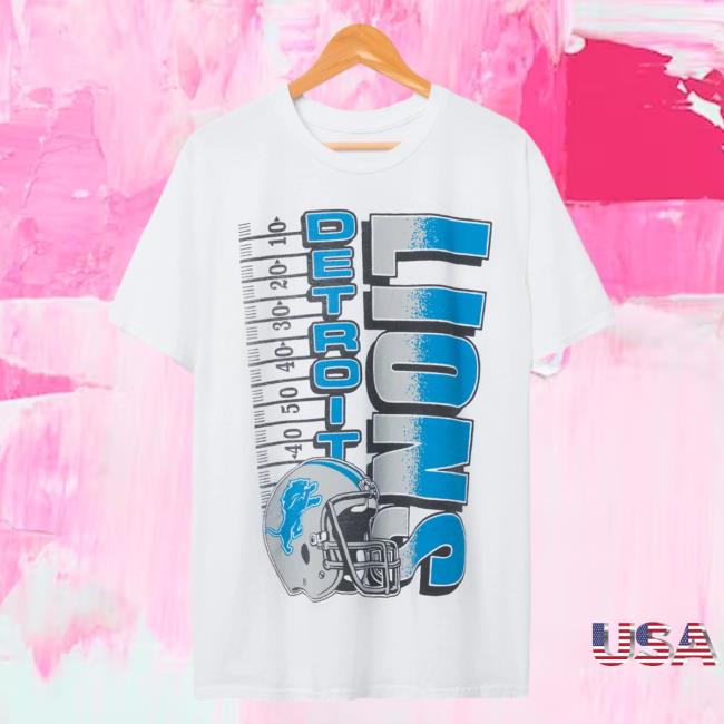 Official Junk Food Apparel Clothing Store Shop Junkfoodclothing Detroit Lions Helmet Yardage Flea Market Tshirt