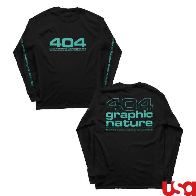 Trending Rude Records Merch Graphic Nature Amwtd 404 Black Shirts