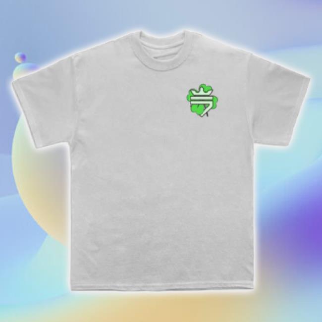 Original Rich And Lonely Merch Store Rich And Lucky Shamrock Shirts White Richandlonely Shop