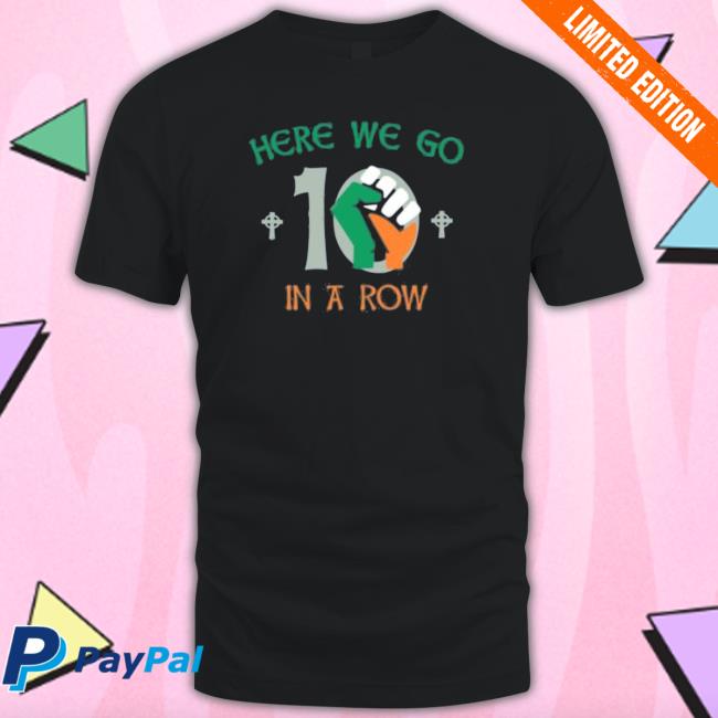Hustler Casino Live Here We Go 10 In A Row Sweatshirts