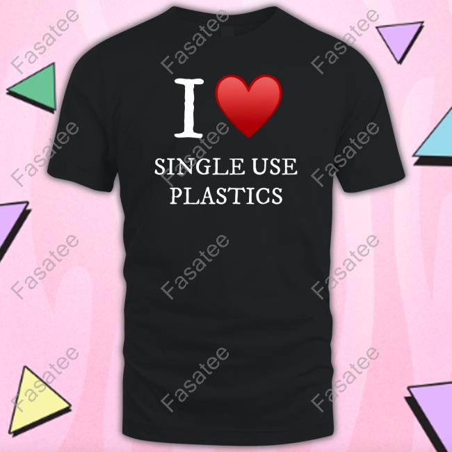 Cheeserburger I Love Single Use Plastics Hoodie Official I Love Single Use Plastics Shirt