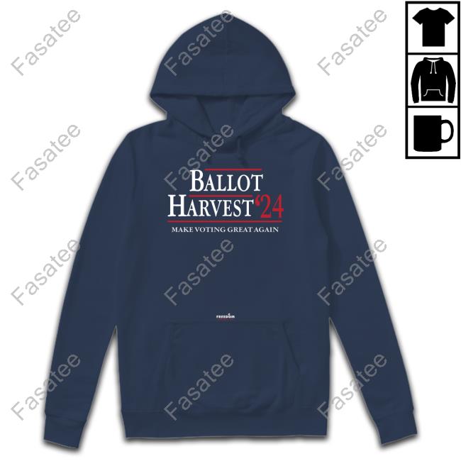Ballot Harvest 24 Make Voting Great Again Long Sleeve Tee