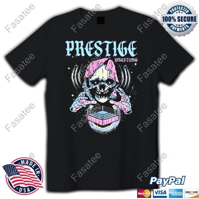 Prestige Wrestling Ghost Long Sleeve Tee Shirt