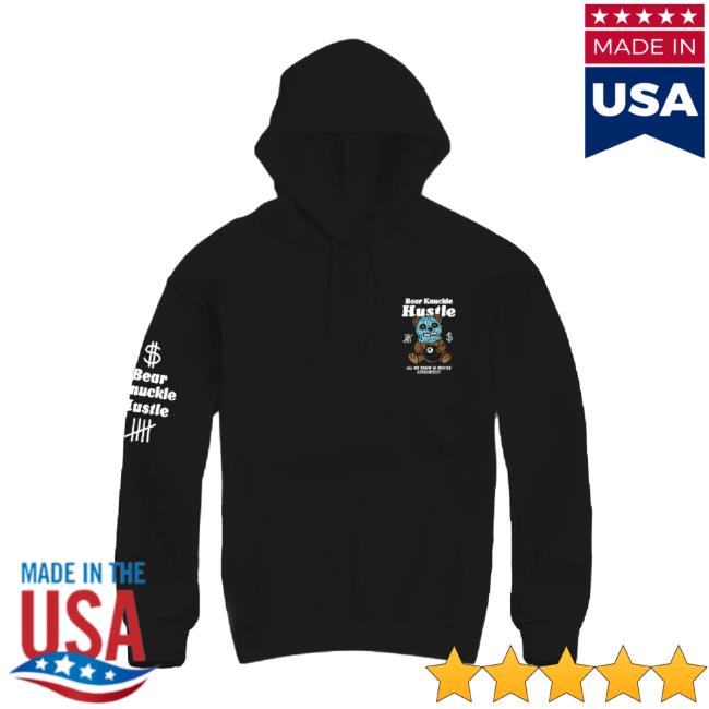Trending Riot Society Merch Store Dro X Riot Society Bear Knuckle Hustle Mens Unisex Sweatshirt Riotsociety Shop