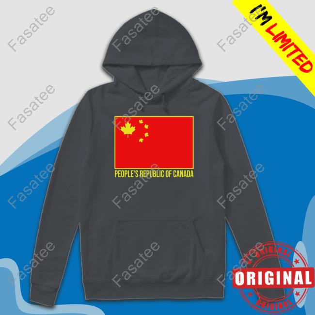 Wbrettwilson People's Republic Of Canada Chinese Flag Tee People's Republic Of Canada Chinese Flag Tee