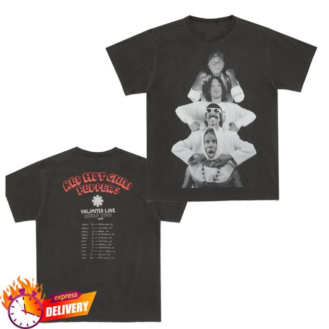 Red Hot Chili Peppers Four Wise Men Tee Red Hot Chili Peppers Official Merch Shop Store Four Wise Men Tank Top