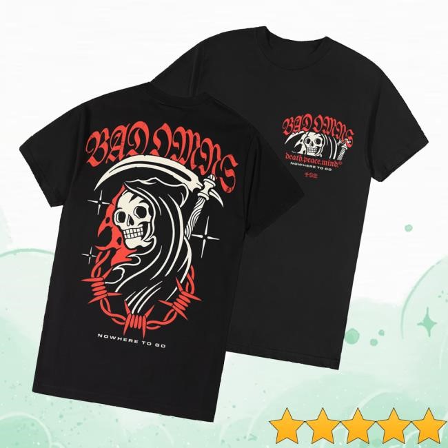Bad Omens Merch Item Nowhere To Go Hoodie Sweatshirt