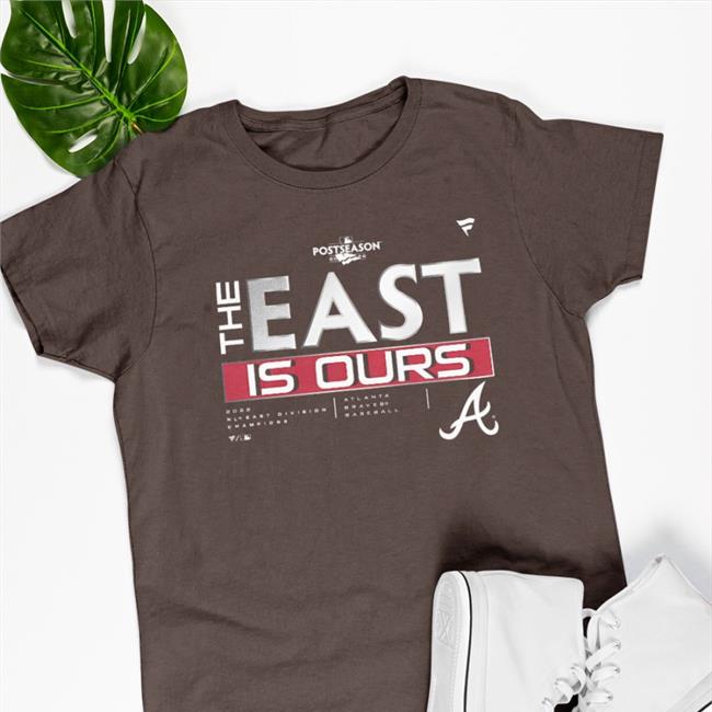Mlbshop Atlanta Braves The East Is Ours Shirt Navy