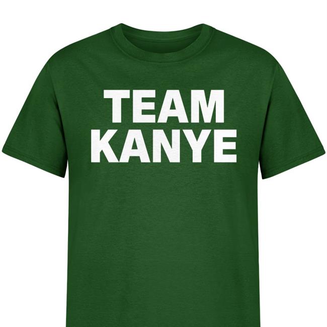 Team Kanye Tee Shirt Black